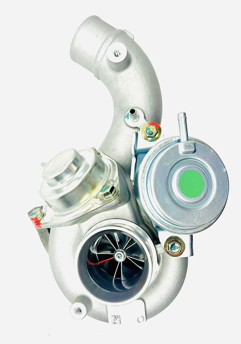 TURBO - HYBRIDE -  NEUF ADAPTABLE PRÉPARÉ EN FRANCE  - STAGE1 - TD04 - 6+6 pales - MFS PERFORMANCE D435
Diamètre admission - Ind : 39,6 mm / Exd : 51 mm / Angle : 30°
